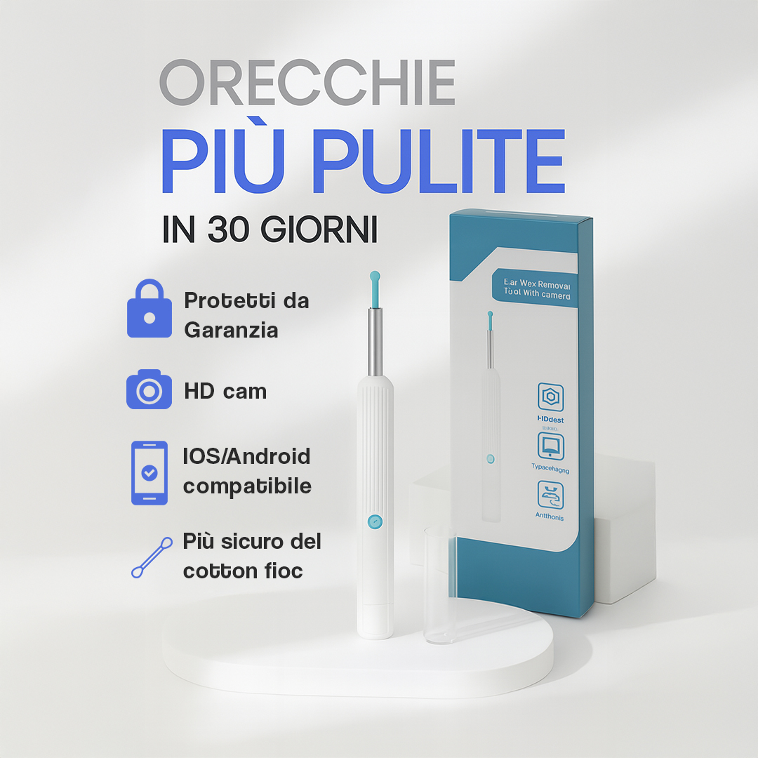 Clirear™ CamPro: La Tecnologia per la salute dell’orecchio approvata dai migliori esperti!