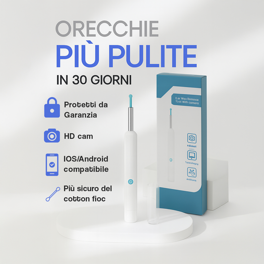 Clirear™ CamPro: La Tecnologia per la salute dell’orecchio approvata dai migliori esperti!
