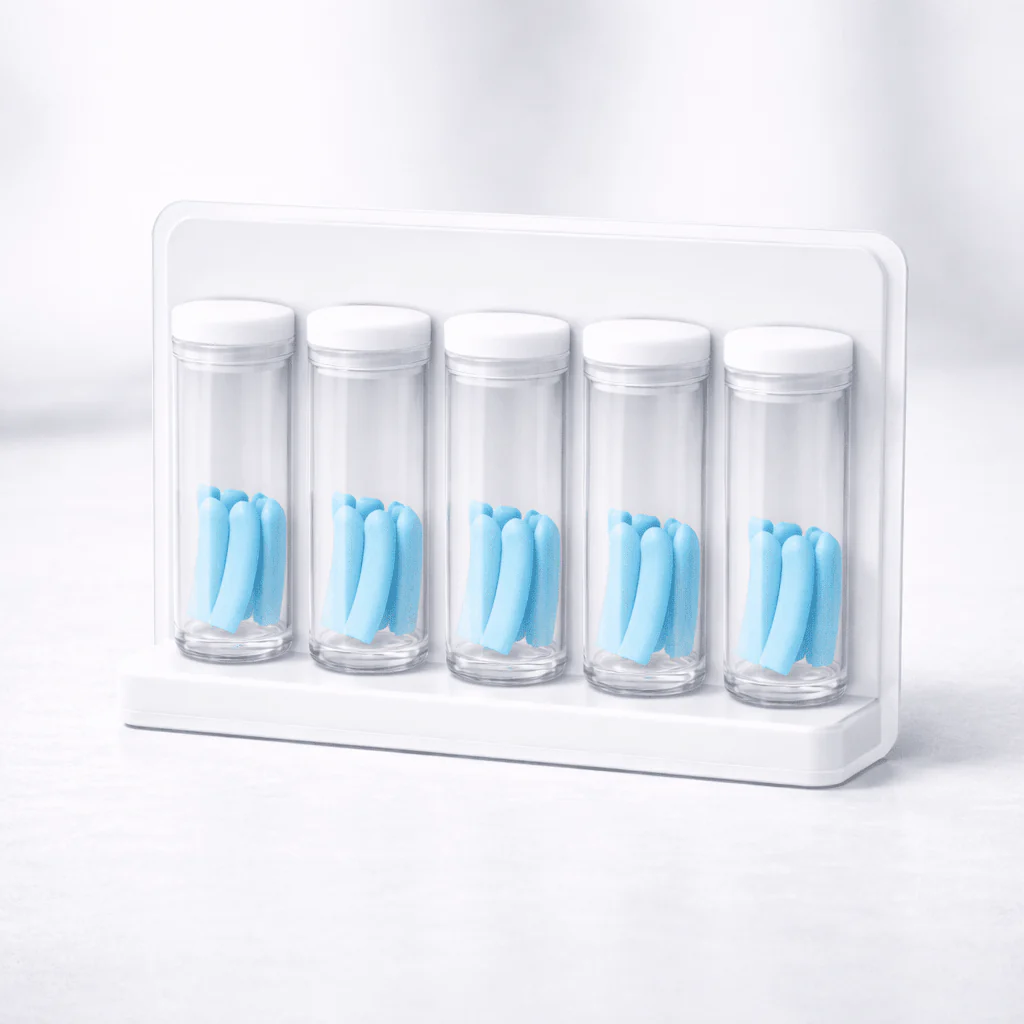 20 Punte Auricolari in silicone